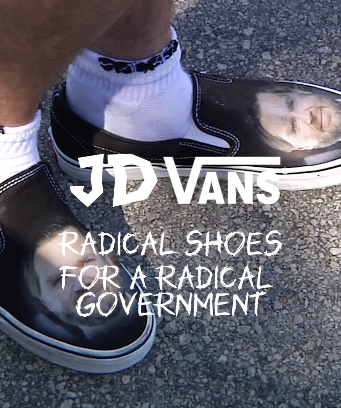 Radical Shoes For A Radical Government — payoff slide
